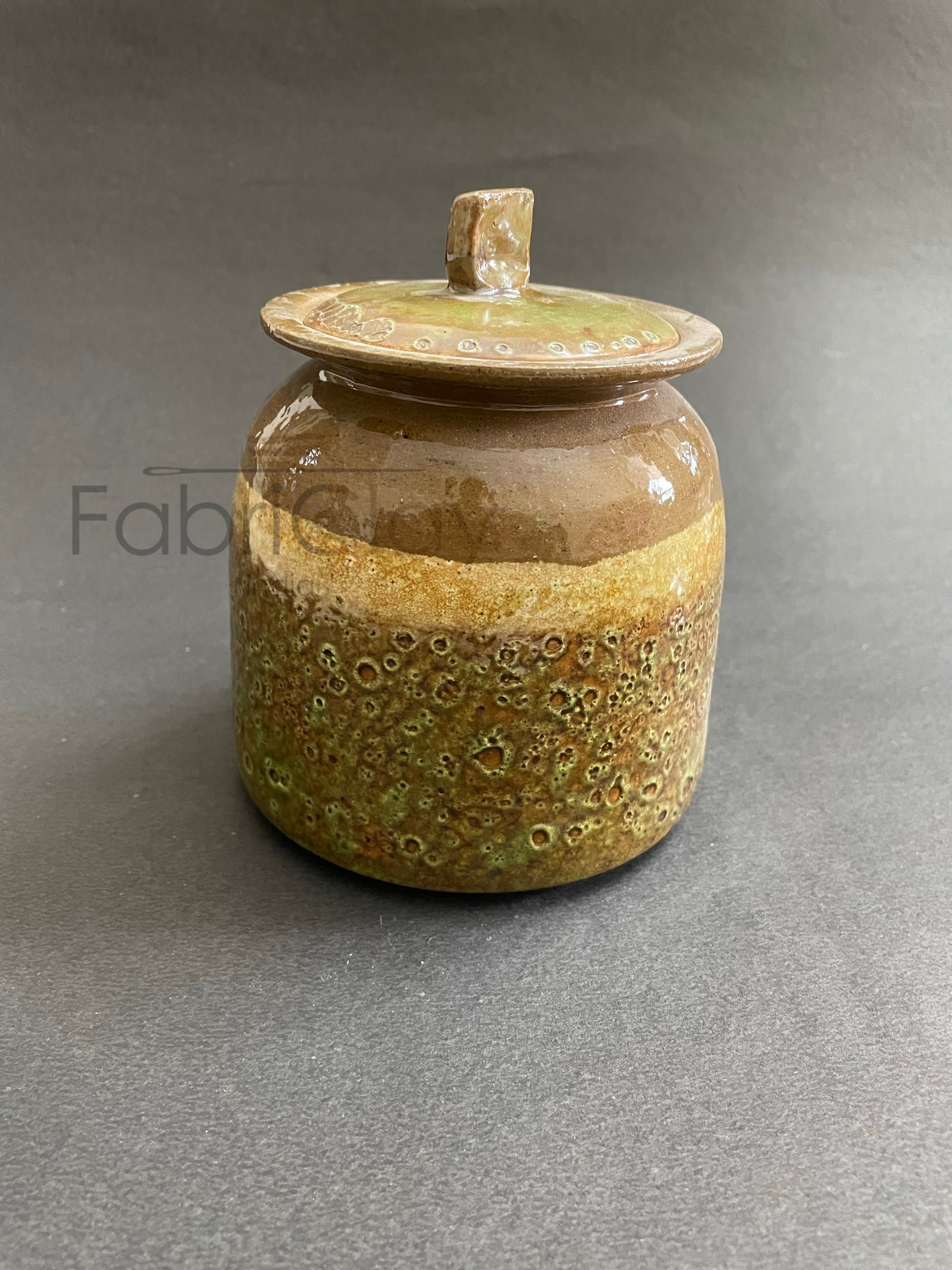 Ceramic pickle jar