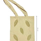 Eco print tote bag ( custard apple leaf)